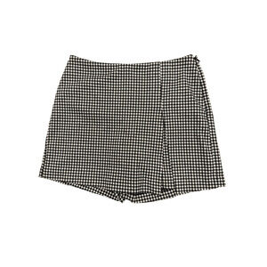 Cabi Women’s Skort Short Size 10 Black White Check